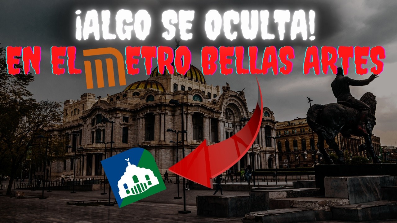 Historias de Terror del Metro de la CDMX: ALGO SE OCULTA EN METRO BELLAS ARTES
