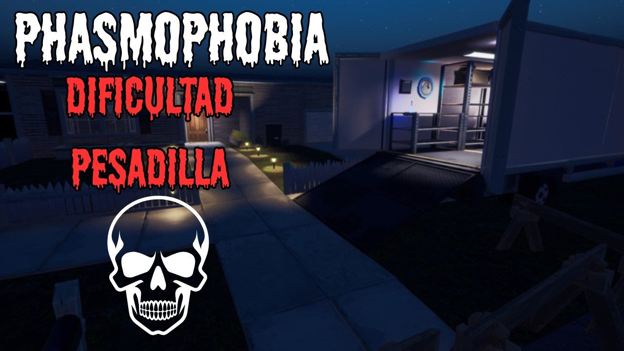 JUGANDO PHASMOPHOBIA EN DIFICULTAD PESADILLA
