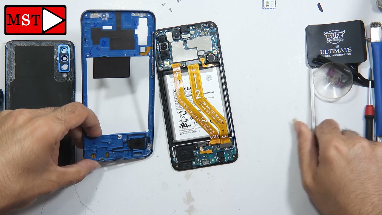 Не работает динамик Samsung A50