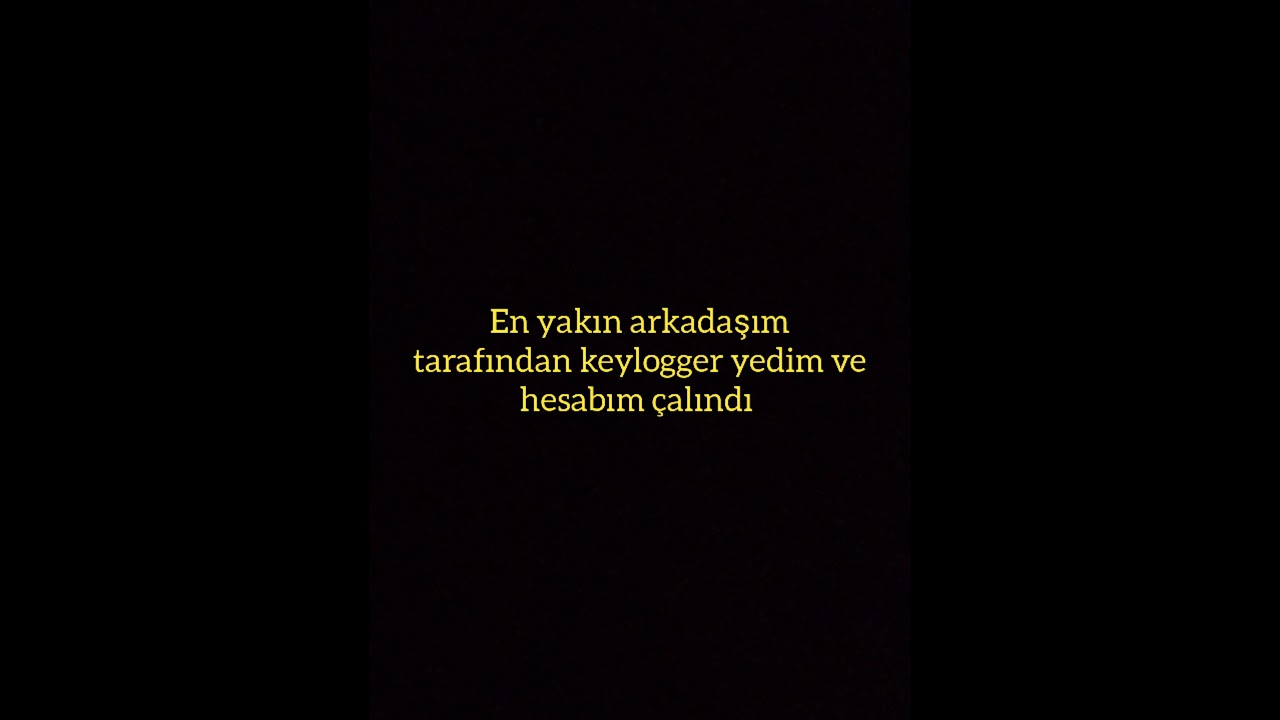 ÇOK ÖNEMLİ BIRAKIYORUM
