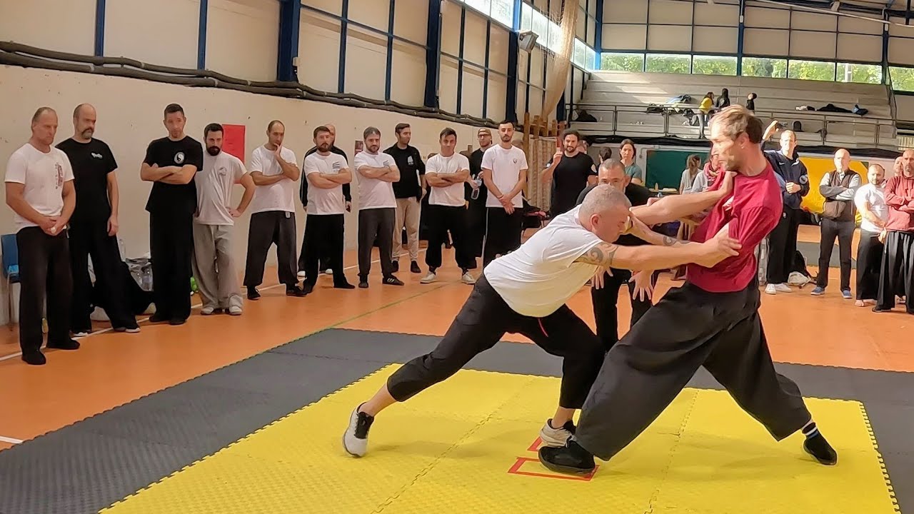 Internal Energy Tested! Tai Chi Push Hands Contest