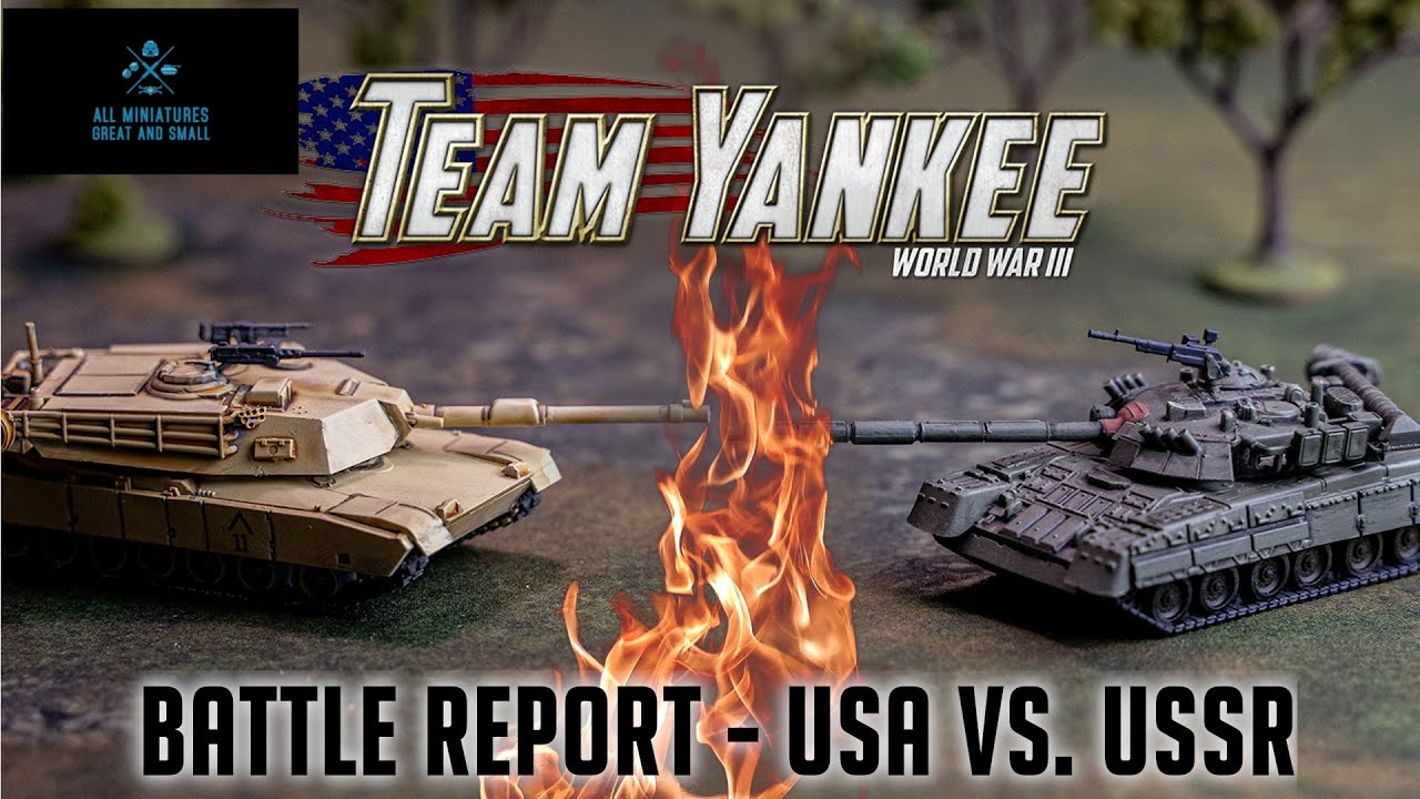 Team Yankee Battle Report - T-80 Battalion vs. US Mech Cavalry