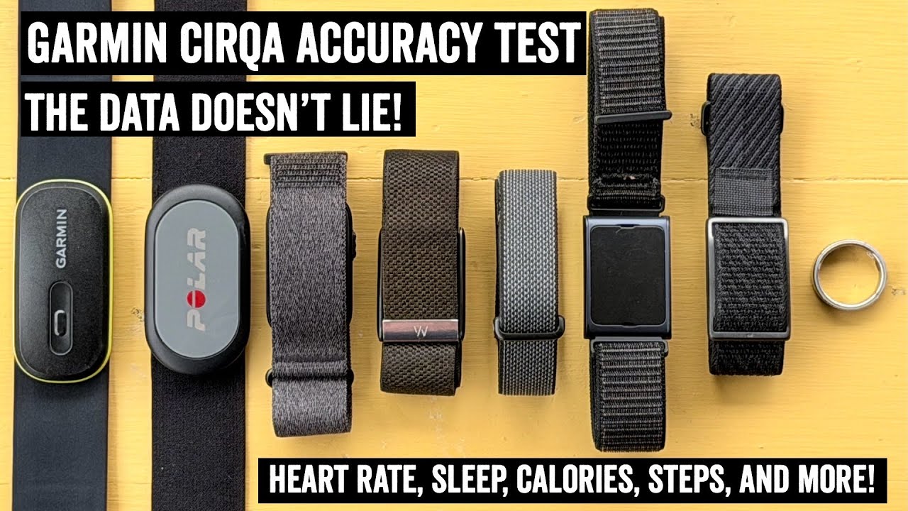 Полный обзор точности Garmin Cirqa (против Whoop, Fitbit, Amazfit)