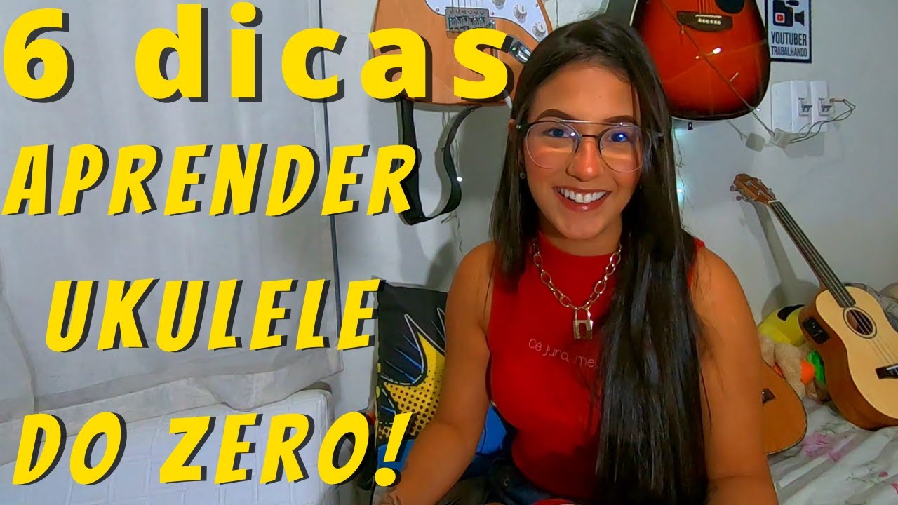 6 DICAS pra aprender a TOCAR UKULELE muito RÁPIDO! || por Fernanda Gomes
