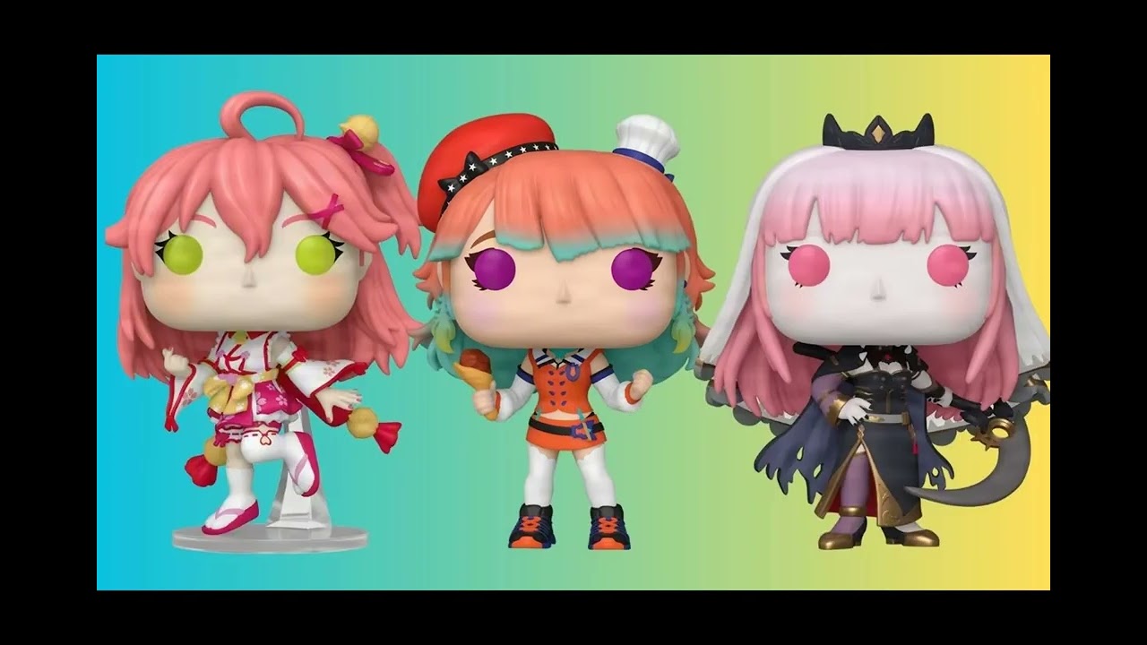 Hololive Vtubers Get the Funko Pop Treatment – A Collector’s Dream!