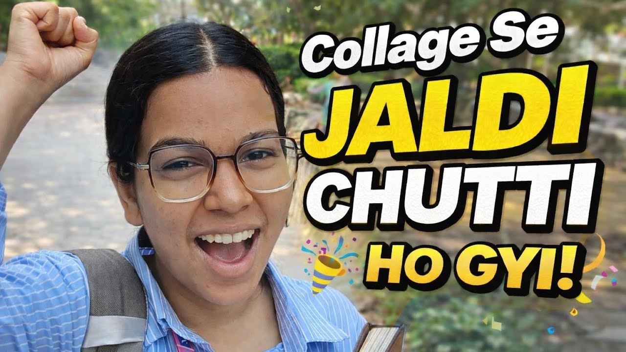 Aaj College Ne Surprise De Diya 😂 | Jaldi Chutti Vlog