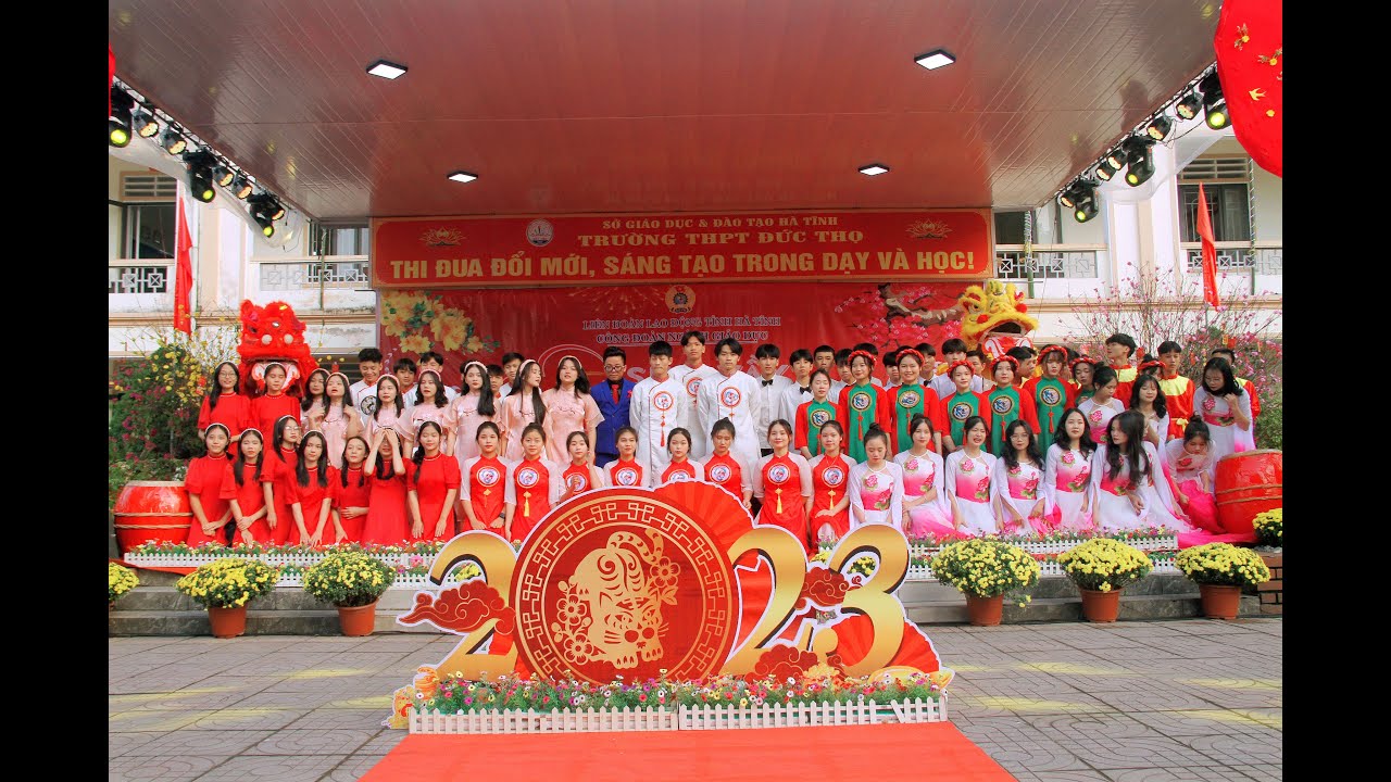 [THPT ĐỨC THỌ]| Chương trình văn nghệ tết yêu thương đặc sắc | DTH Official