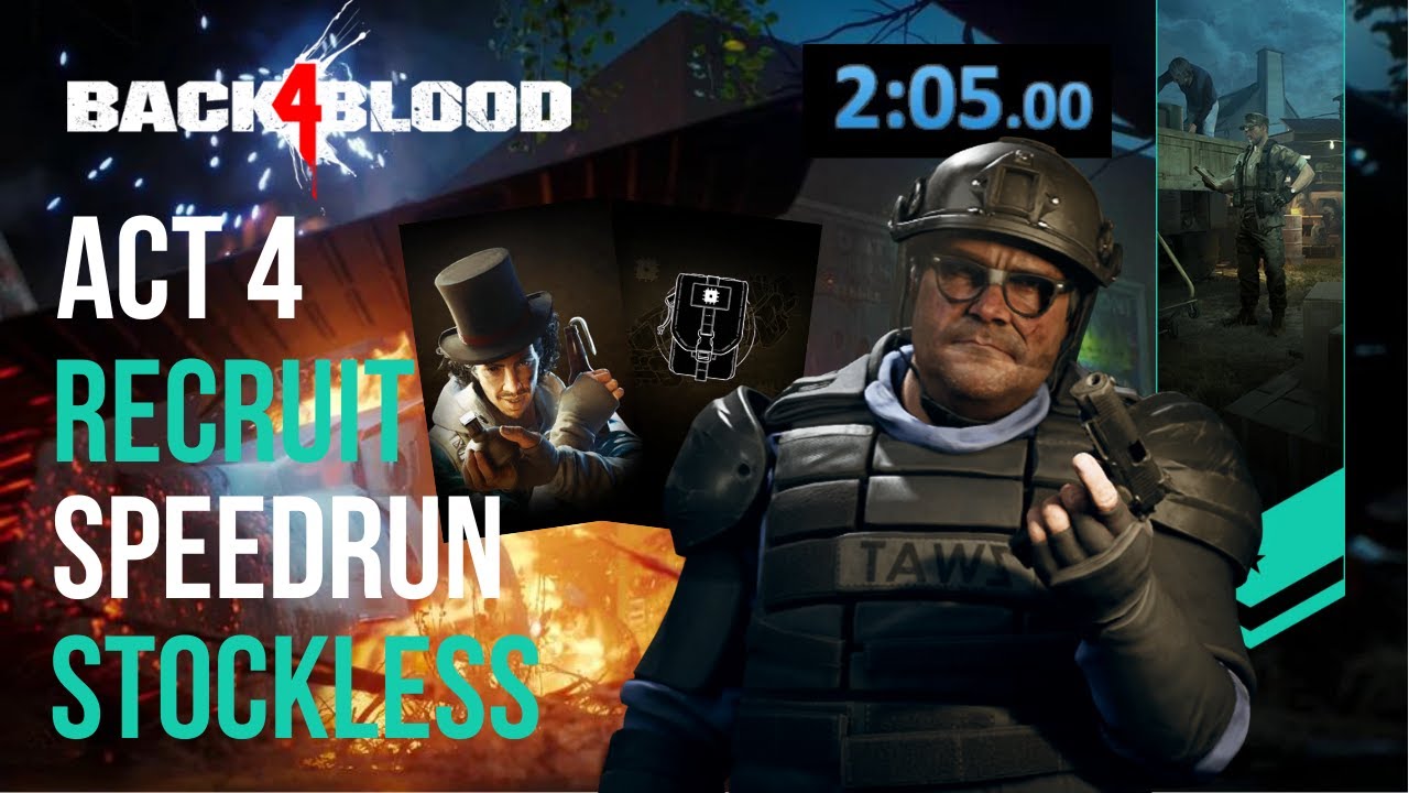 Act 4 Recruit Speedrun Stockless 2:05 Children of the Worm DLC