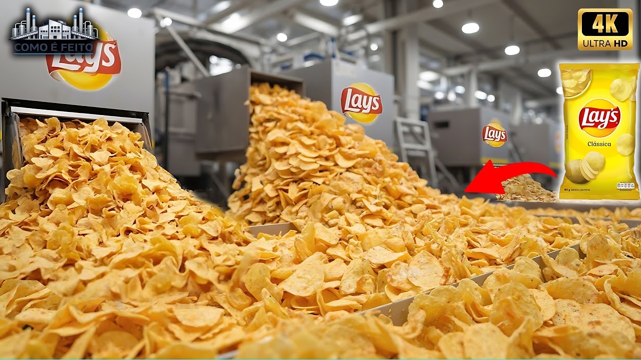 Você não imagina como o BATATA LAY'S é feito! O processo vai ter surpreender (Full)