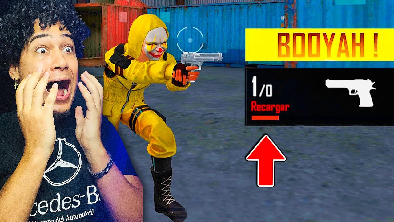 !EL RETO De UNA BALA EN LOBO Solitario&iexcl; 😱 FREE FIRE