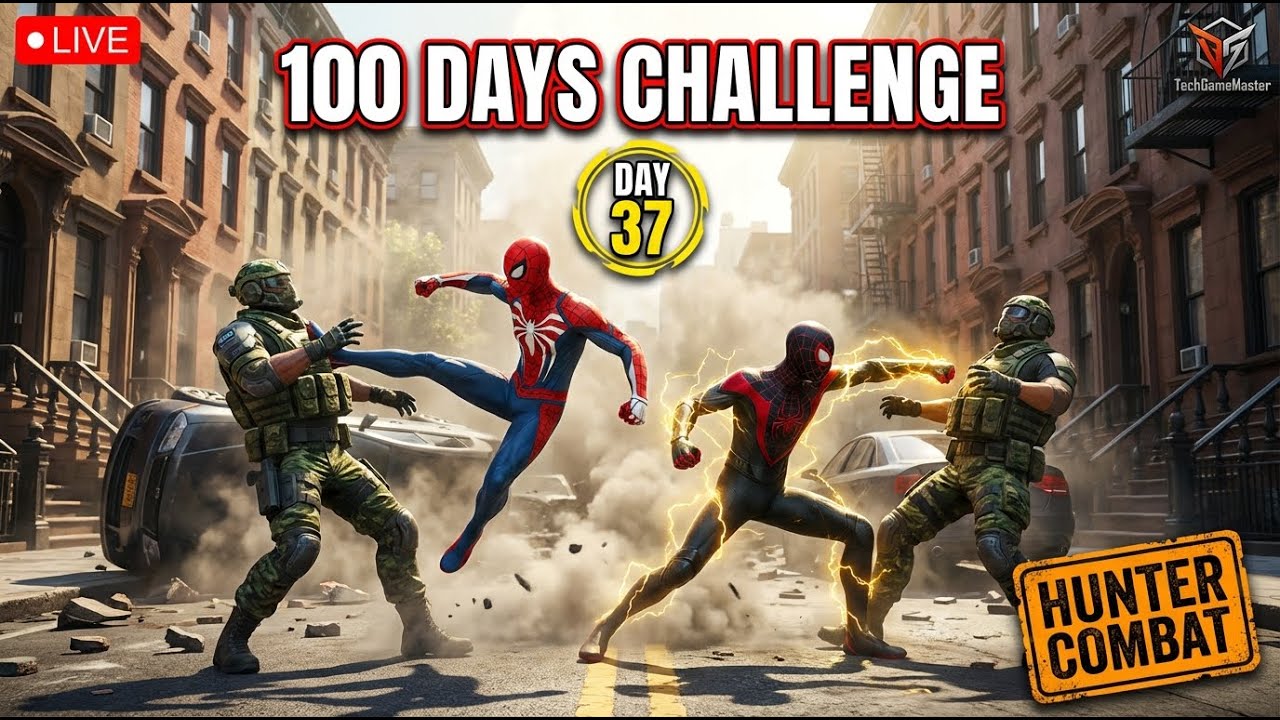 Day 37: Kraven's Hunters Have Arrived... Who is the Target? (Spider-Man 2) 🕷️🕷️ (Portrait)