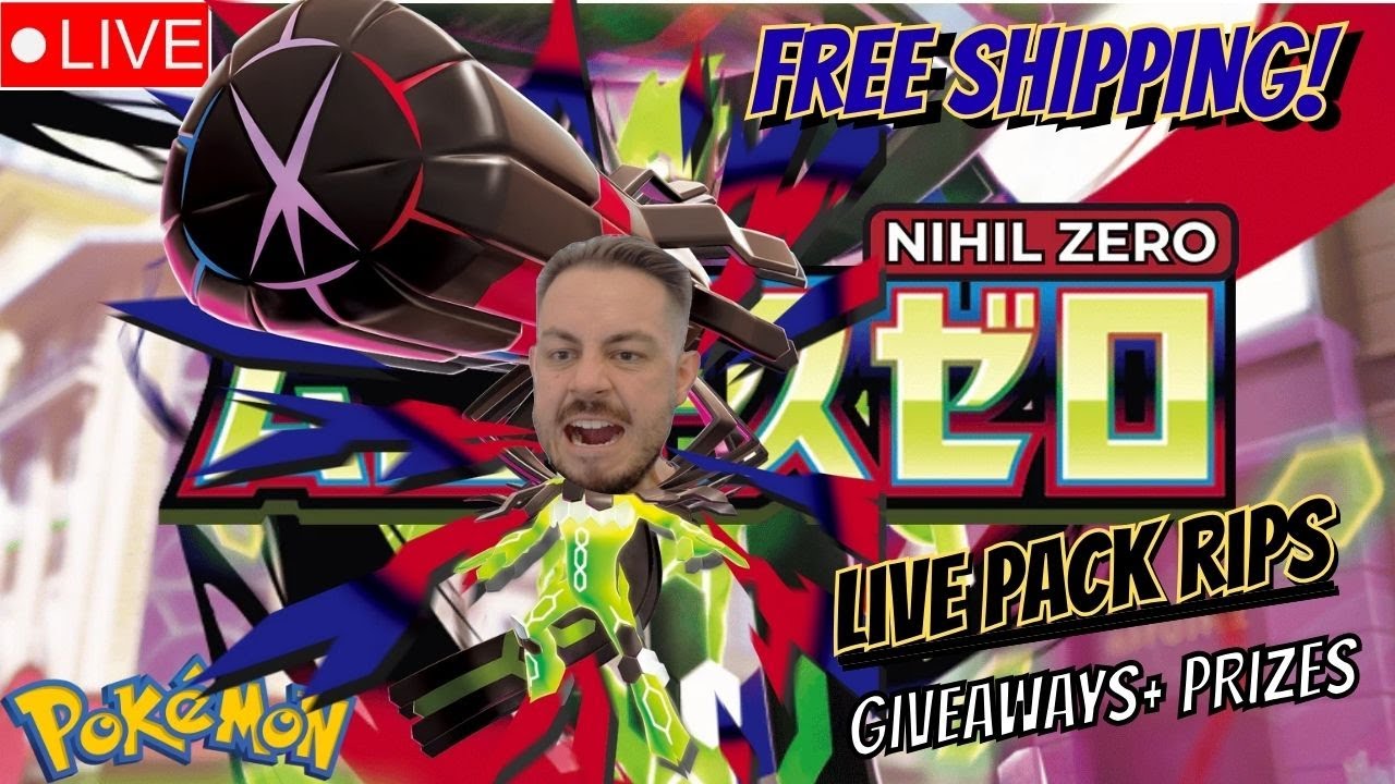 NIHIL ZERO IS HERE! Pokemon OPENINGS ! GIVEAWAYS ! BOUNTIES ! FREE SHIPPING!