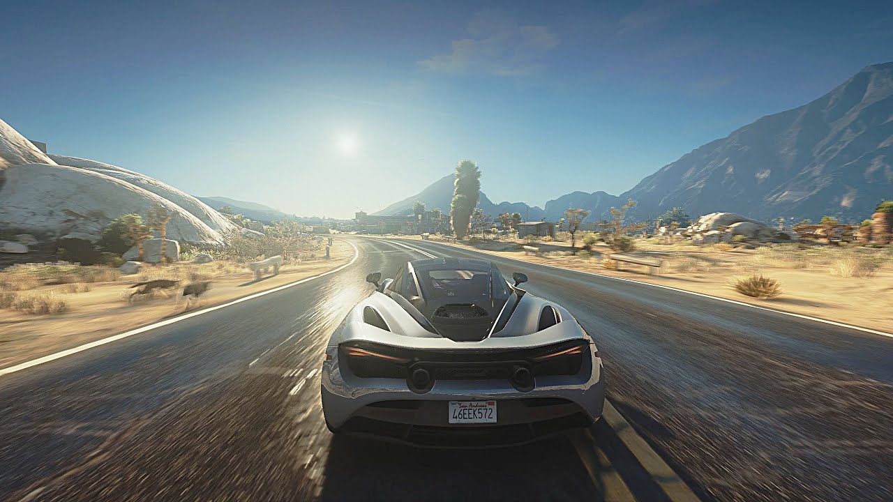 GTA  5 - 8k Ultra Realistic NEW Ray Tracing Graphics Mod! 2021 Next-Gen GTA 6 Level Graphics?