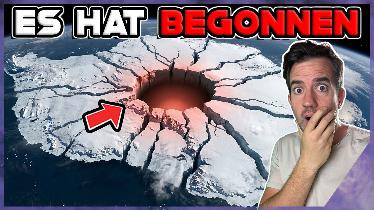 WAS PASSIERT HIER?! In der Antarktis ist ein GIGANTISCHES LOCH aufgetaucht...😨