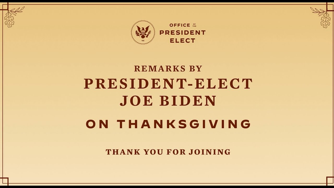 TUGULDURTV LIVE: JOE BIDEN ТАЛАРХЛЫН БАЯРТ ЗОРИУЛЖ ҮГ ХЭЛЖ БАЙНА.