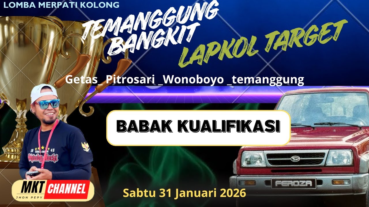 🔴 BABAK KUALIFIKASI‼️EVENT FEROZA LAPAK TARGET PITROSARI TEMANGGUNG