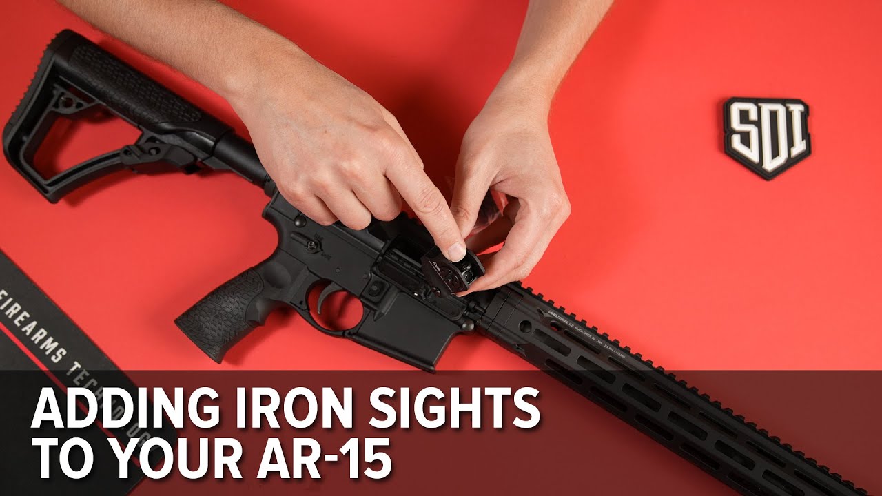 Adding Iron Sights to Your AR-15