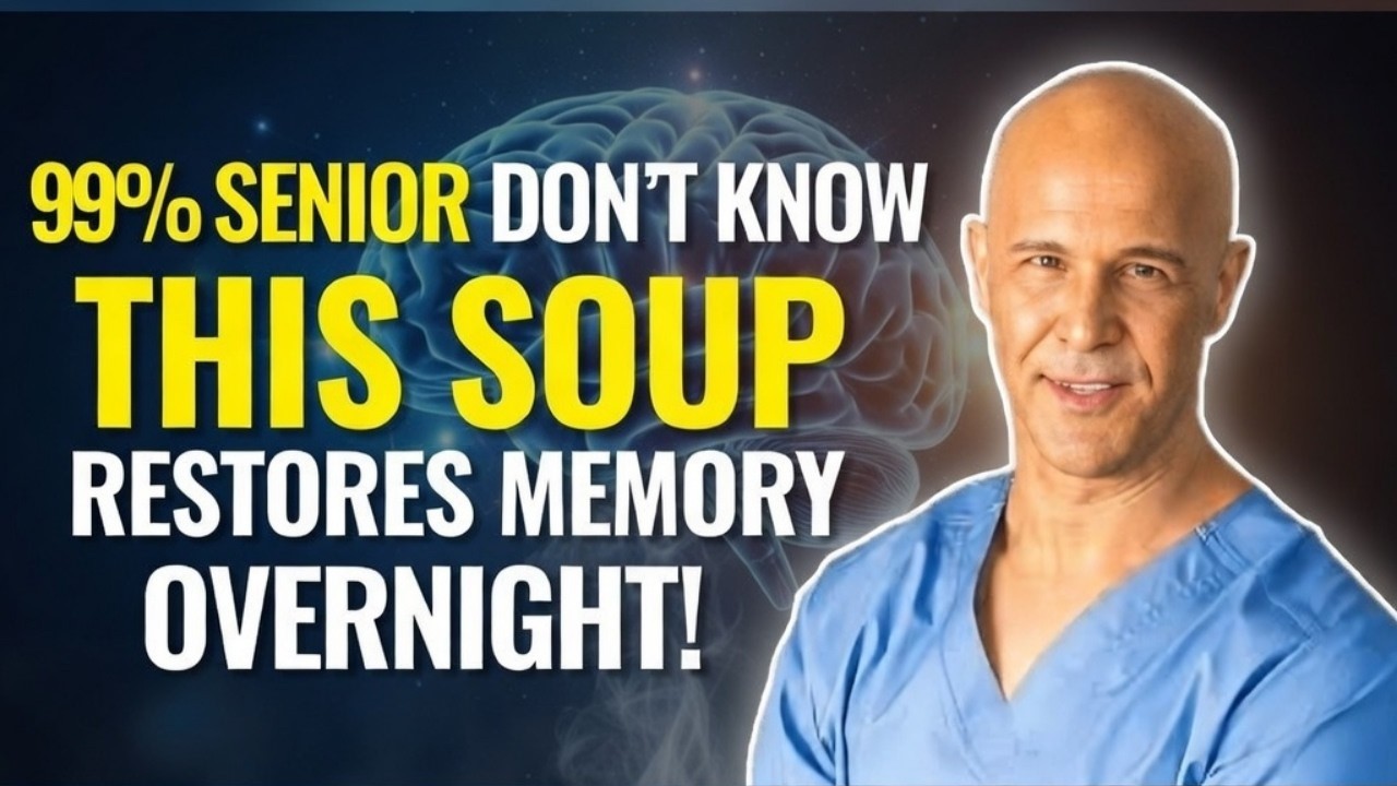 Seniors: Top 3 Night Soups That Repair the Aging Brain While You Sleep
