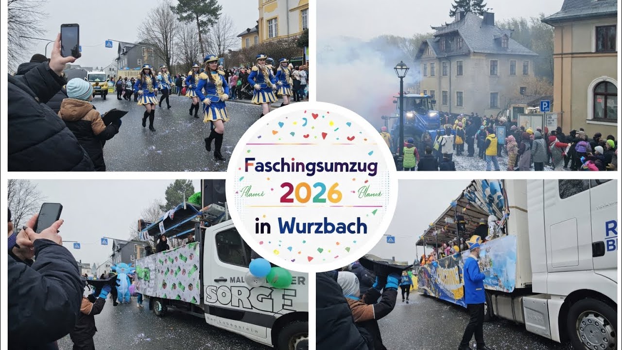 Faschingsumzug 2026 in Wurzbach