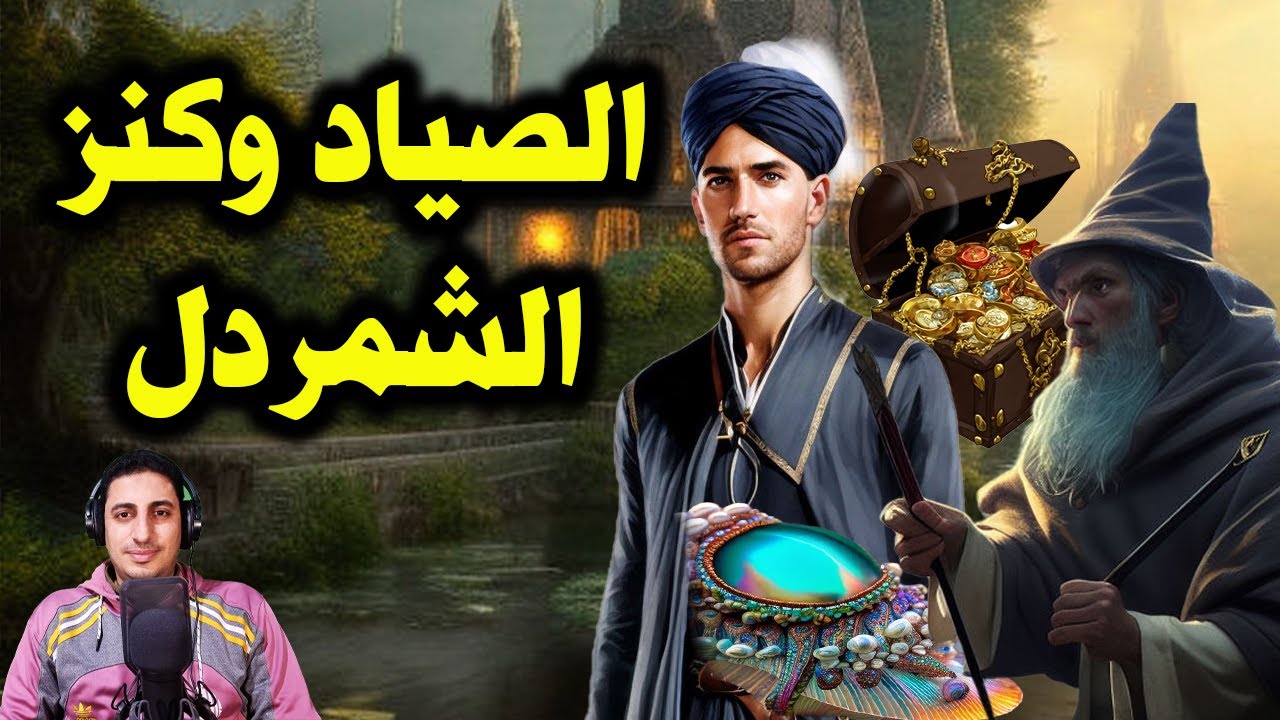 قصة الصياد وكنز الشمردل ؟ قصة خيالية مسموعة قصة قبل النوم ضع السماعات واستمع من ارقى القصص