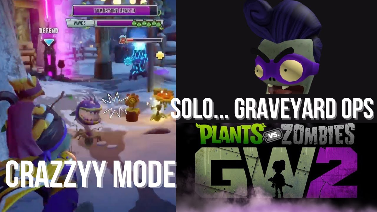 Super Brainz SOLO CRAZY Mode Was Insane… | Graveyard Ops GW2
