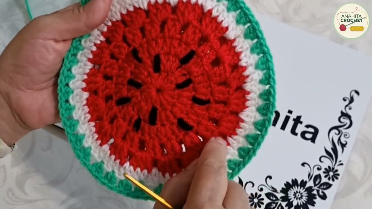Bath towel crochet with 6 chain easy | learning video