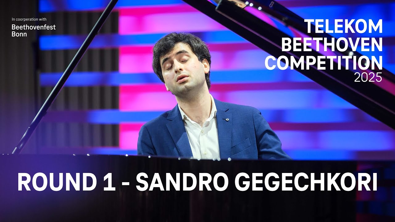 Telekom Beethoven Competition 2025 | Round 1 with Sandro Gegechkori