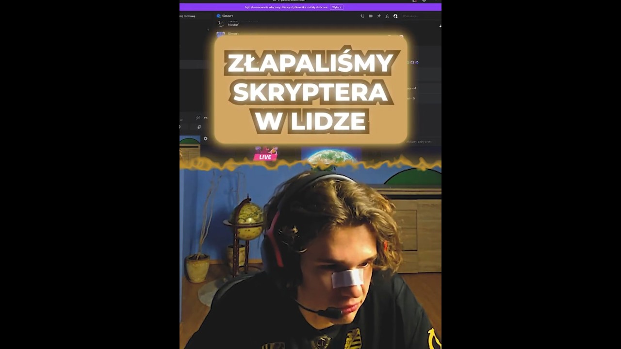 Złapaliśmy skryptera w LIDZE