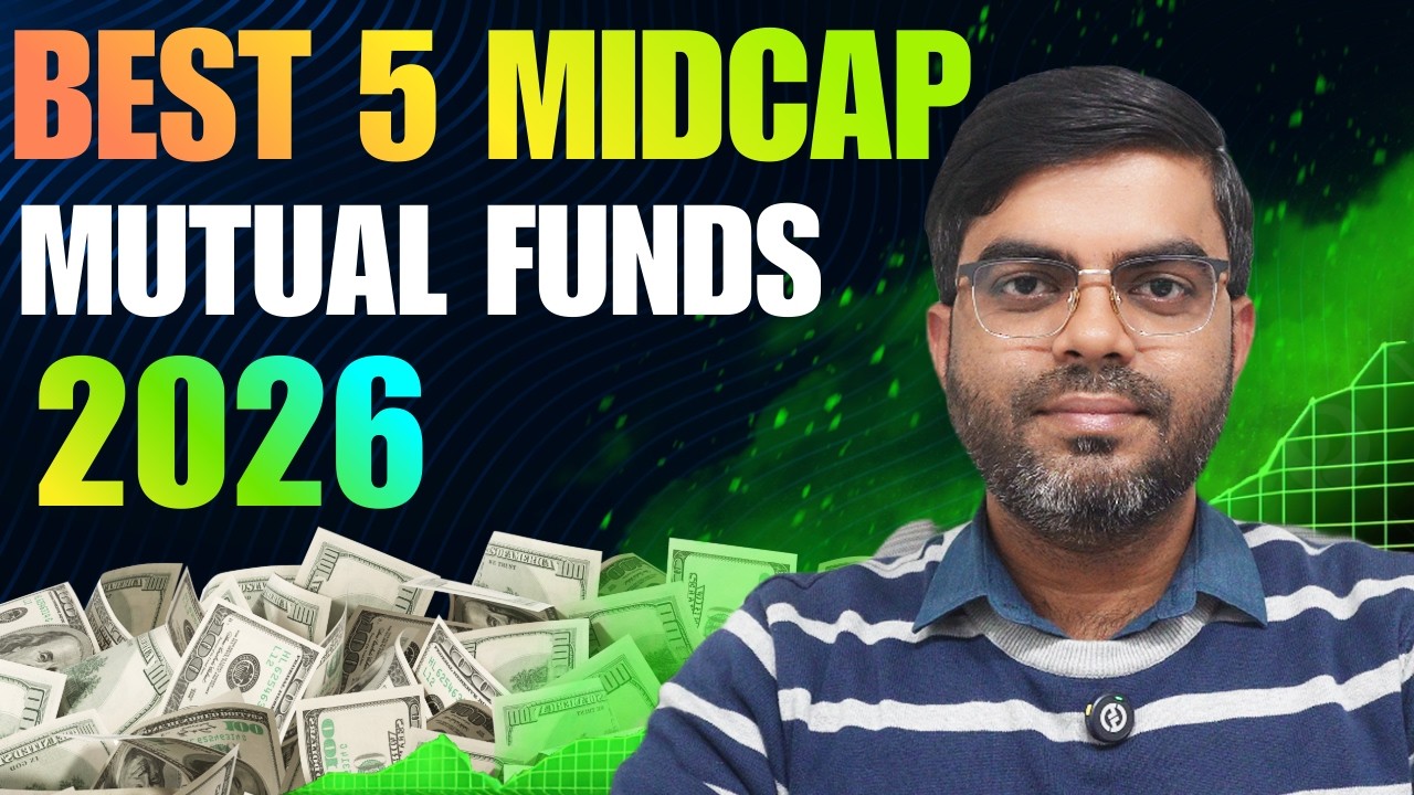 ✅ Best of The Best 5 Midcap Mutual Funds to Invest in 2026 | Best Mutual Funds 2026 |