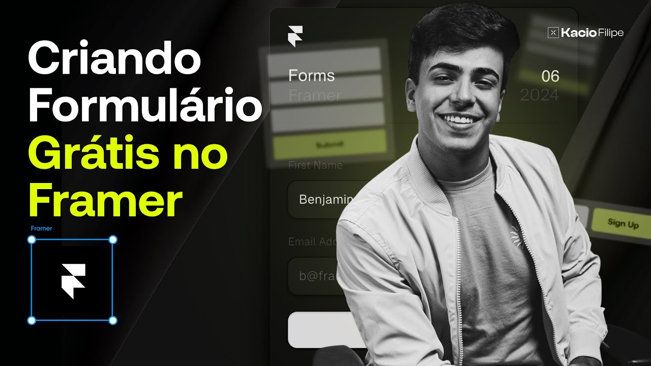 Criando Formulário de Contato Grátis no Framer / Tutorial completo para Formulário no Framer