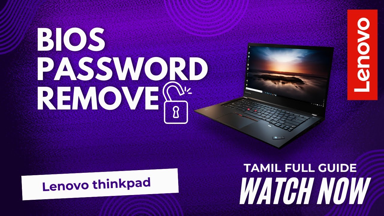 Lenovo BIOS Password (Admin/Supervisor) FORGOT? | Easy Unlock Guide (100% Fix)