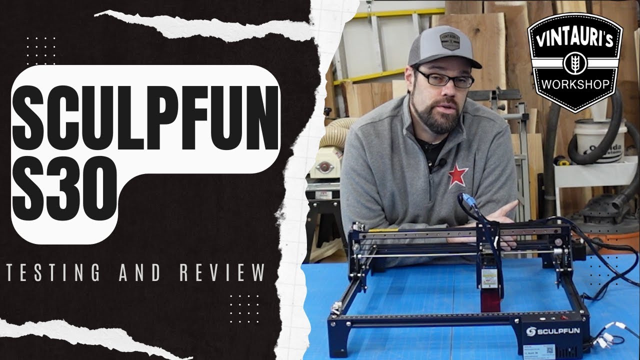 Диодный лазер Sculpfun S30 5 Вт — тестирование и обзор