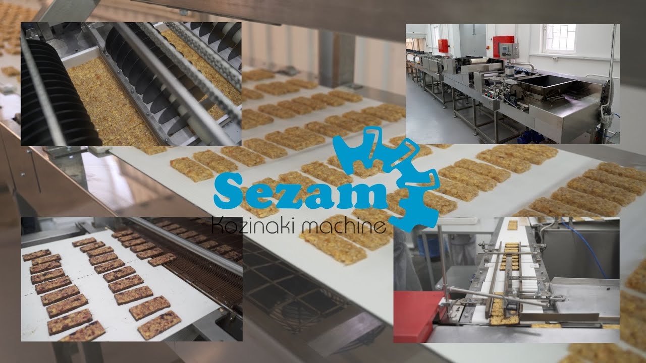 Линия производства злаковых (зерновых) батончиков - cereal&nuts bar line