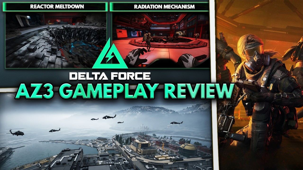 Nuclear Power Plant Gameplay Breakdown! Radiation, Hidden Rooms, Interactive Safes | Delta Force