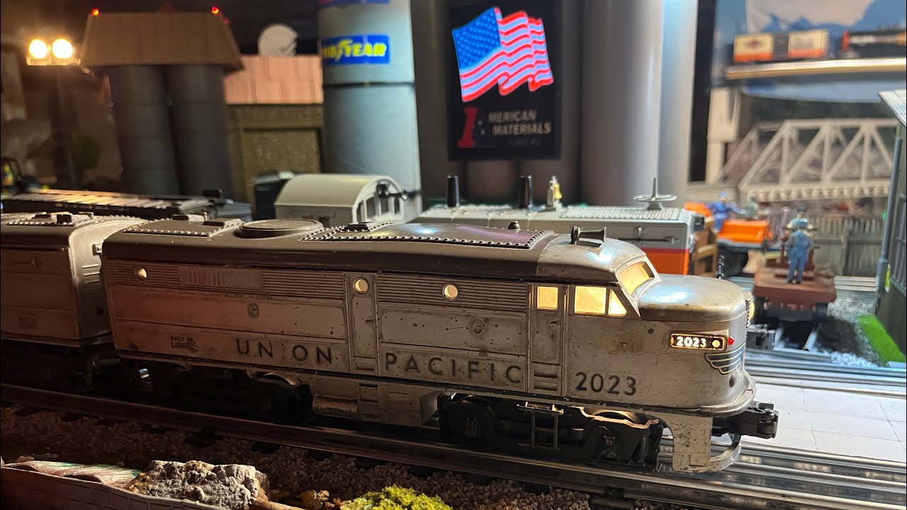 Возвращаем юбилейный набор Lionel 2023 года, выпущенный в 1950 году.