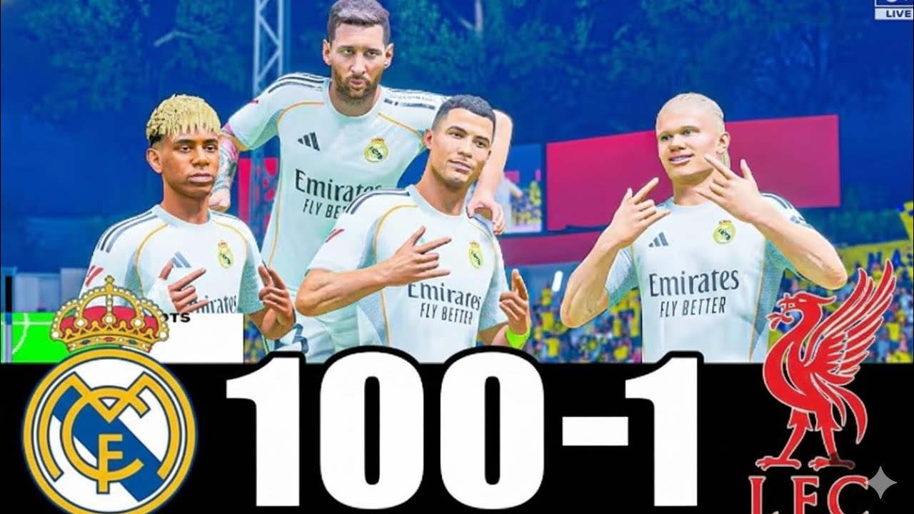 RONALDO, MESSI, LAMINE YAMAL, MBAPPE, ALL BEST PLAYERS IN THE WORLD PLAYING TOGETHER| SOCCERFC FC26 