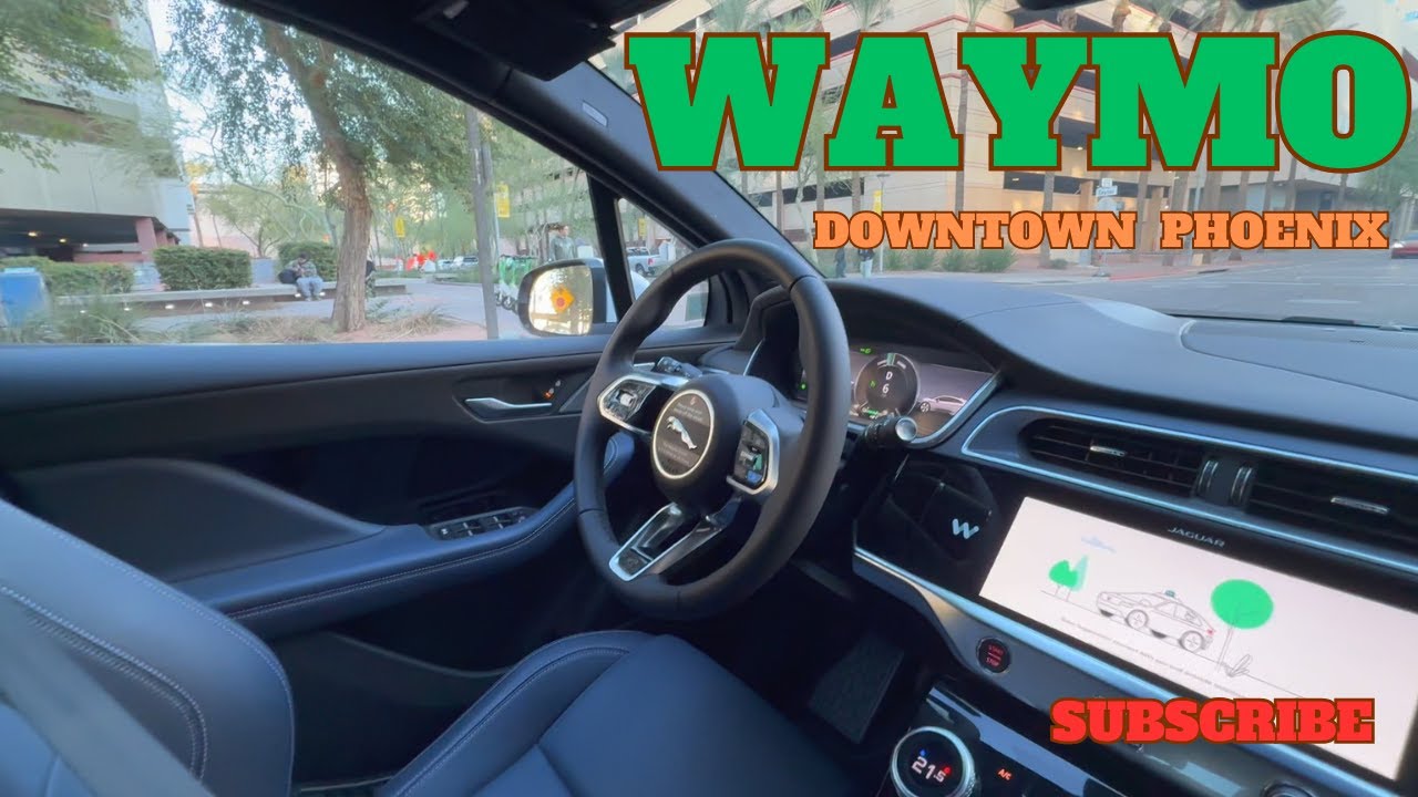 Waymo Ride in Downtown Phoenix, December-2025