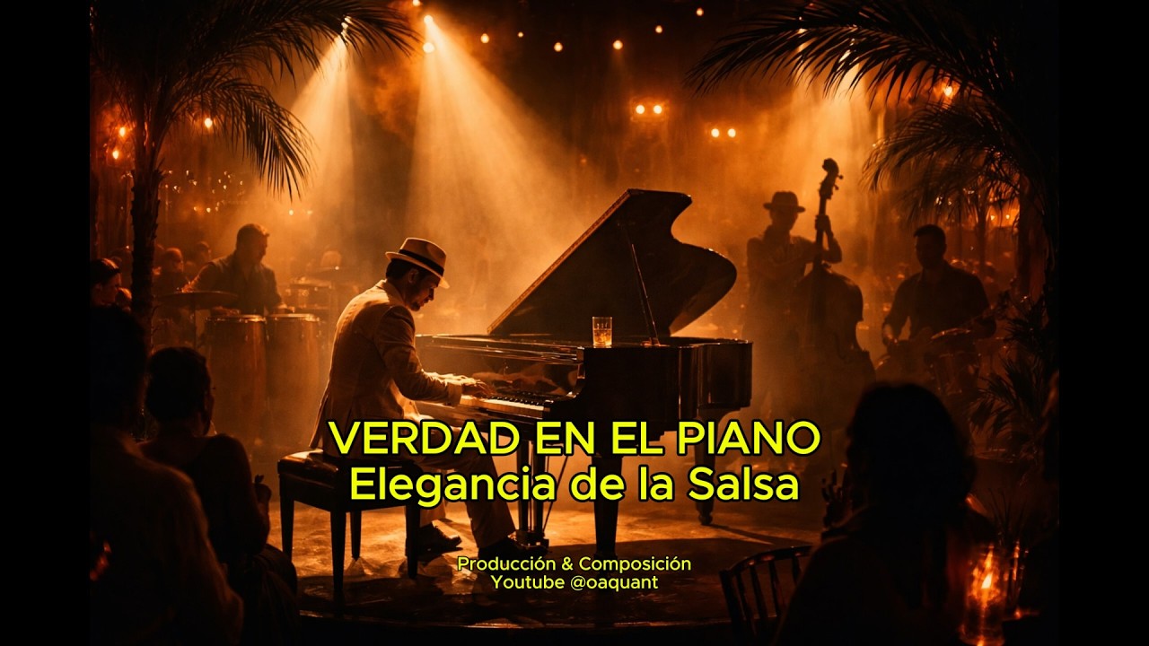 VERDAD EN EL PIANO: pieza salsera inspirada en la elegancia del piano latino