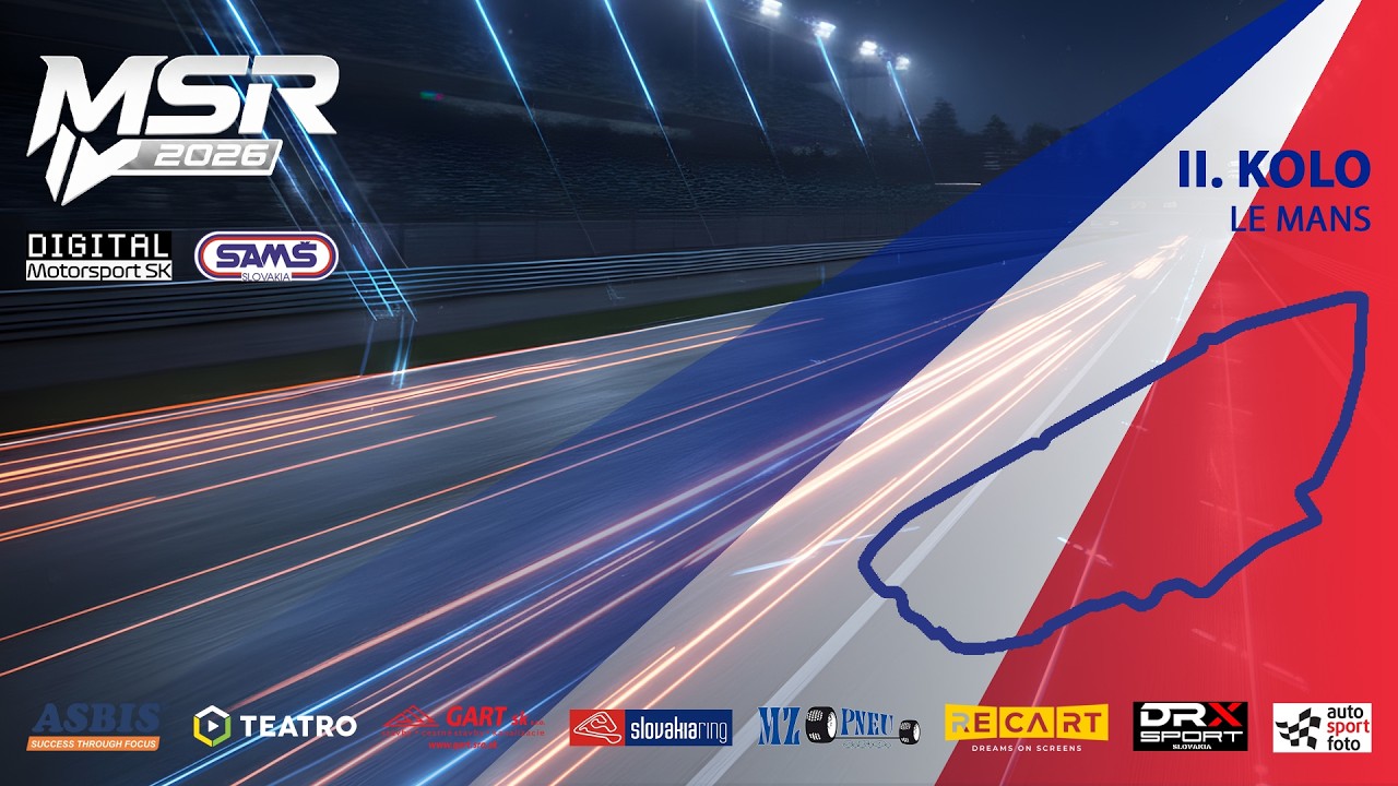 MSR 2026 - 2. Kolo, 2h Le Mans