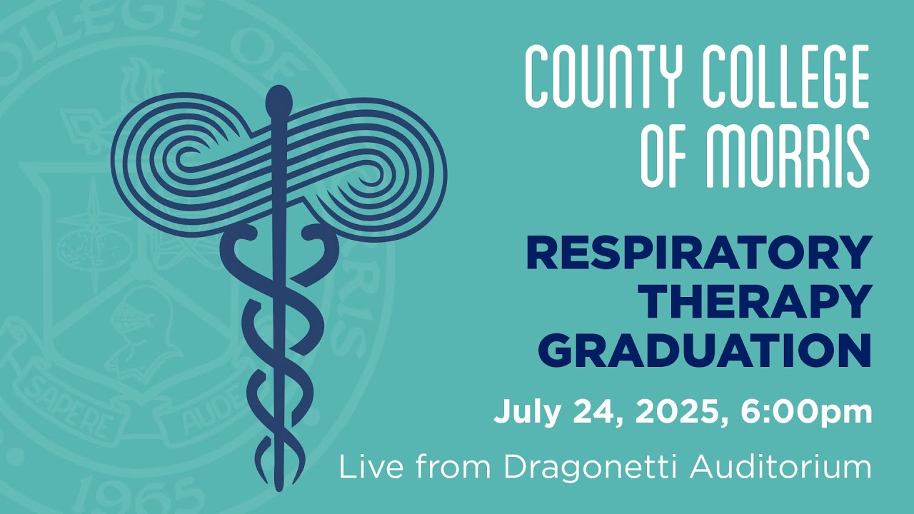 County College of Morris Respiratory Therapy Graduation 2025