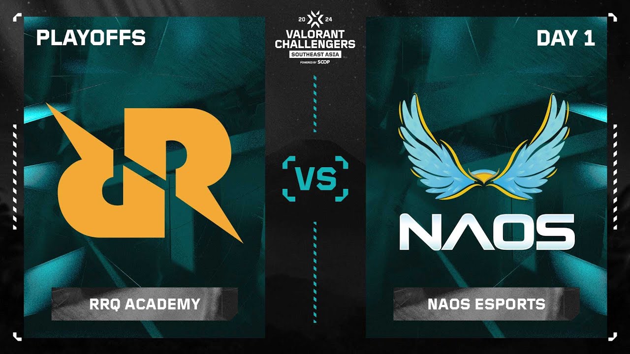 RRQA vs NAOS Challengers Southeast Asia Split 2 | Playoffs DAY 1