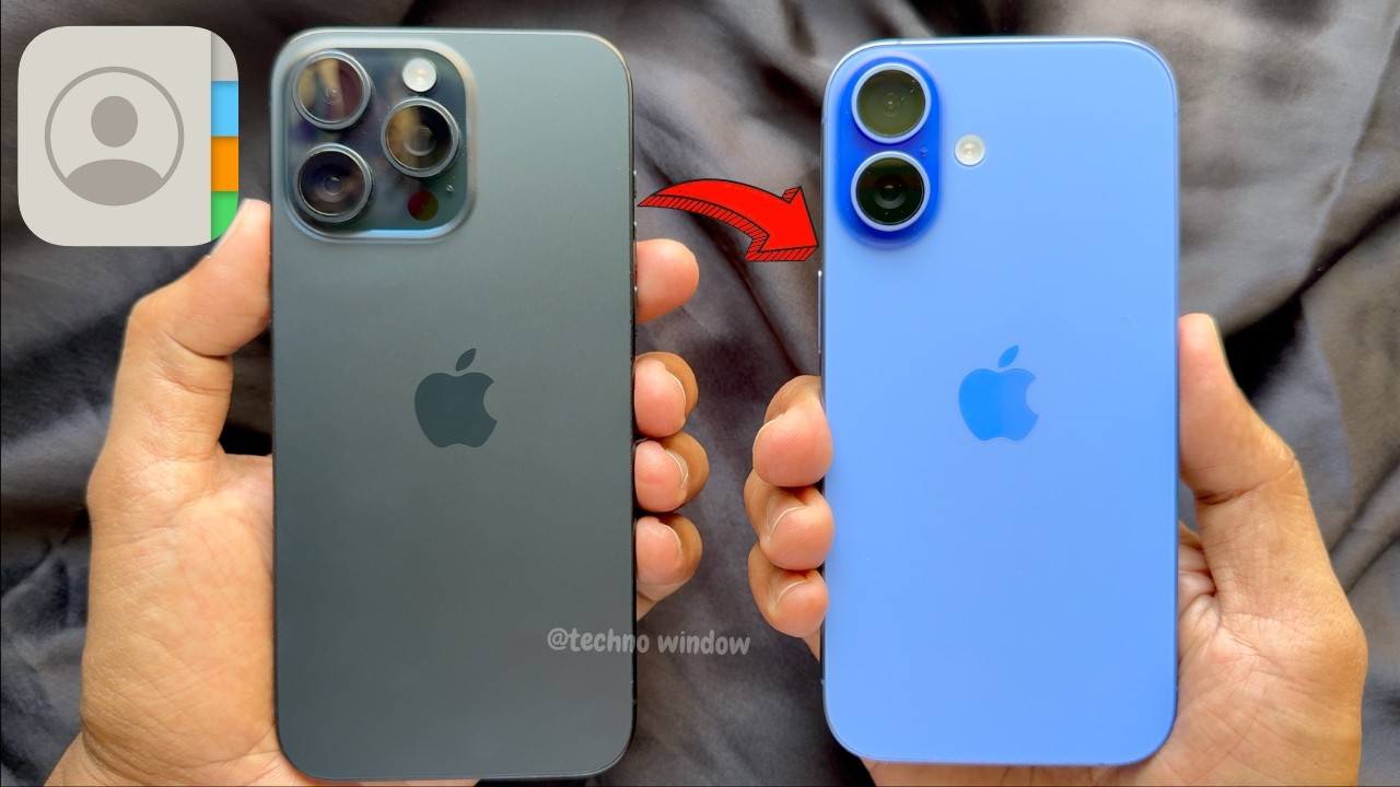 How to Transfer Contacts From iPhone to iPhone (2025 Guide)