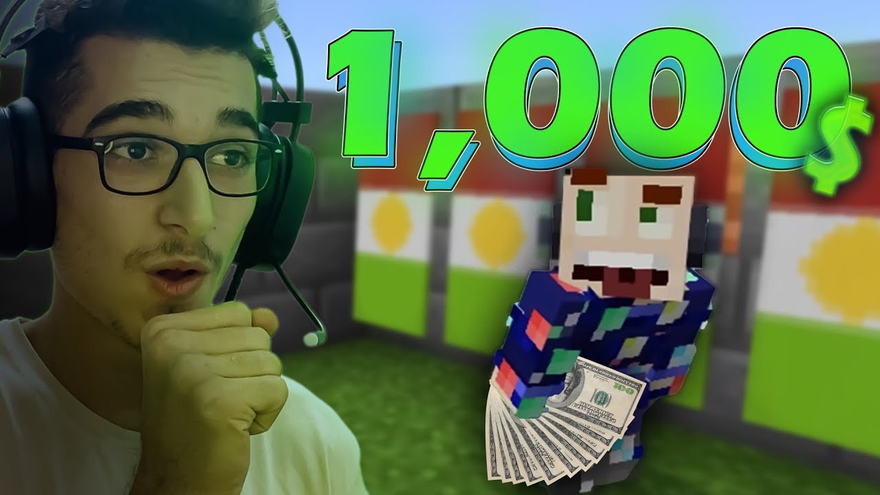 Minecraft Kurdish چاڵنج بکەو پارە بەرەوە بەزمە 😂