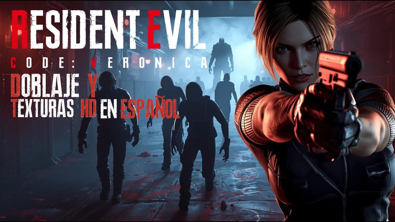Resident Evil: Code Veronica X – Doblaje Y Texturas HD  En Español - LongPlay en 1440p No Comentado