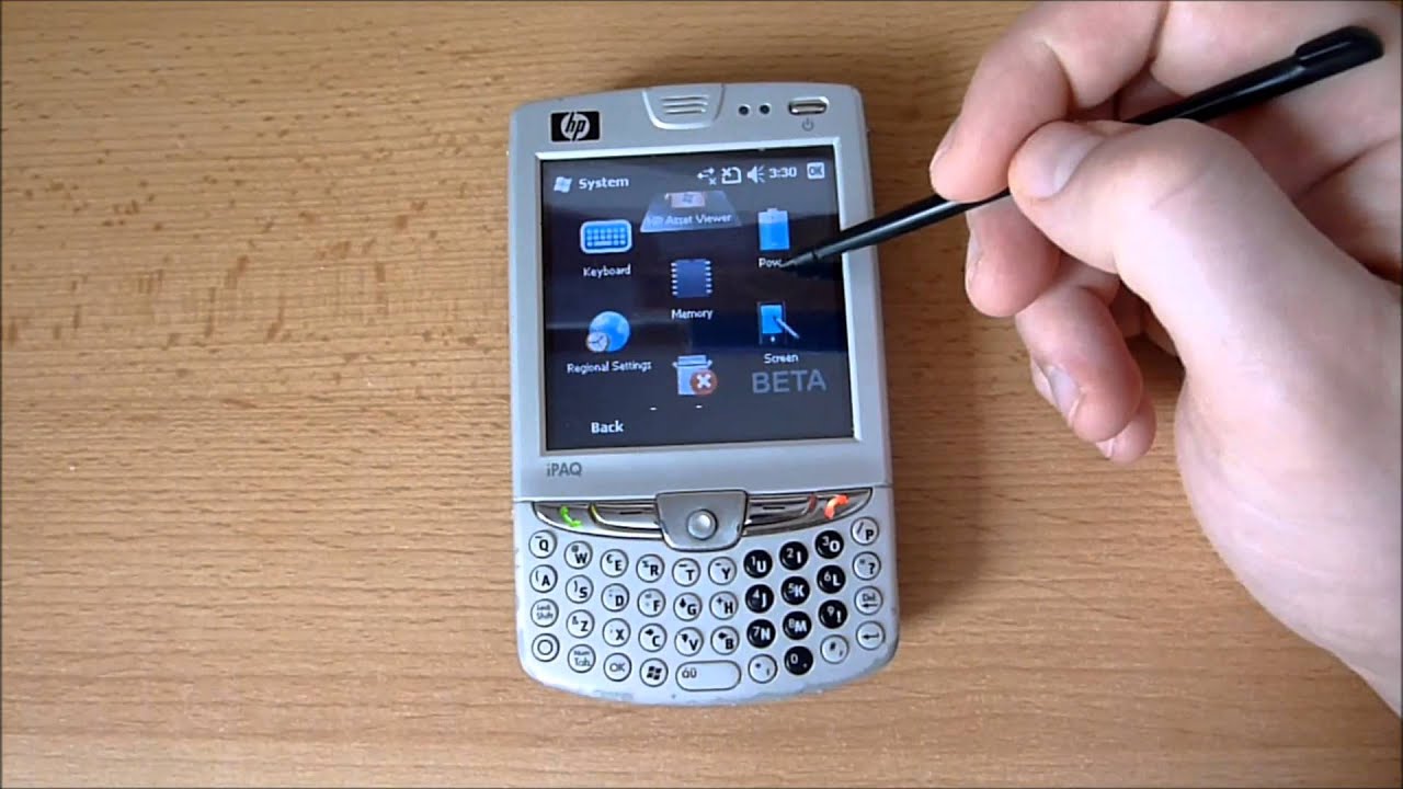 HP iPAQ hw6915 Mobile Messenger WM6.5 build 21916 by Spiaatie for hw6900 HD Video
