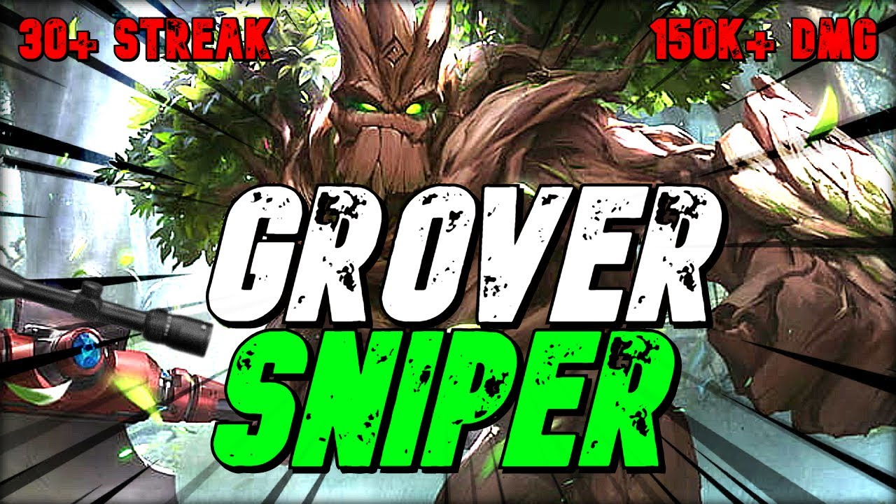 HEALER OR SNIPER?! (150k+) | Paladins Grover Gameplay