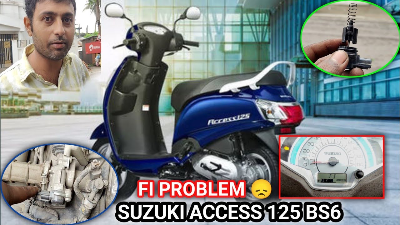 Suzuki Access125 bs6⚠️ FI, problem check Engine light is|sare problem ko kaise solve Karen #suzuki