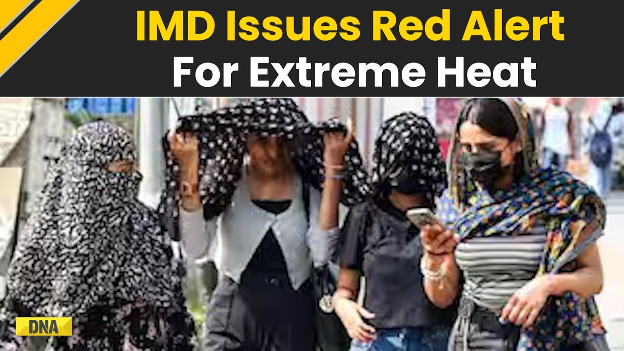 Weather Update: IMD Issues Red Alert For Extreme Heat In Uttar Pradesh | Heat Wave Alert