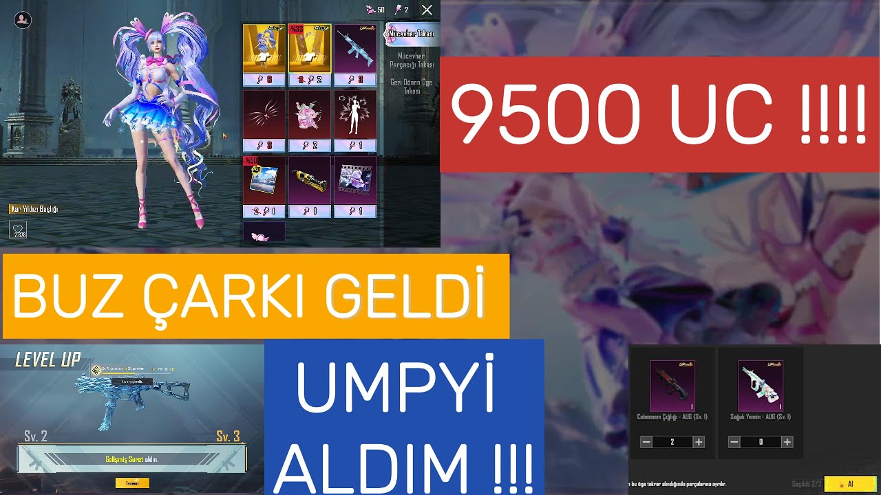 BUZ SCARL GELDİ GERİ DÖNEN UMPYİ ALDIM !!!