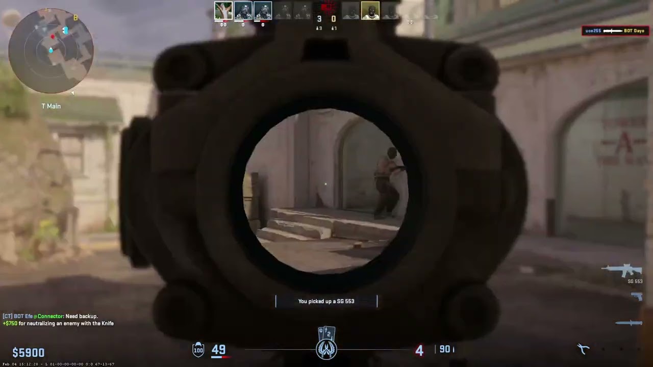 Joc pt. prima oara CS:GO  pe canal